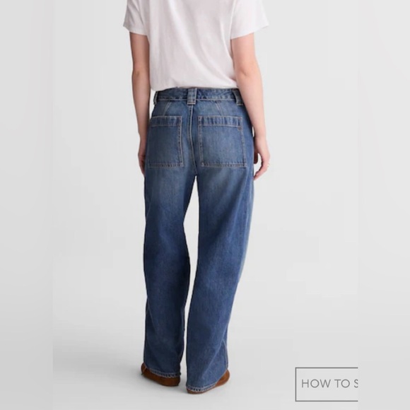 Madewell The Darted Barrel-Leg Jean 29 - Picture 2 of 5